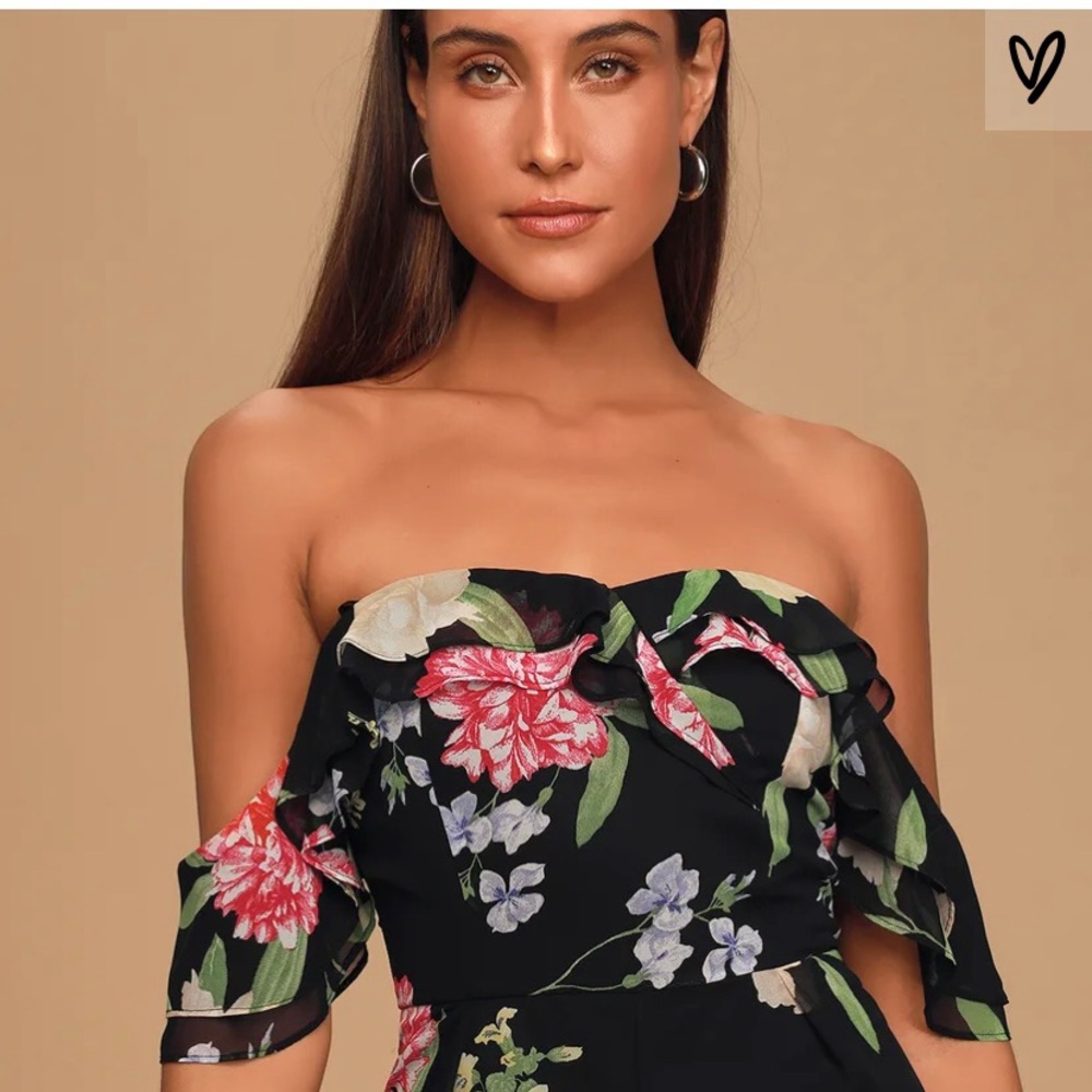 NWT off the shoulder jumpsuit